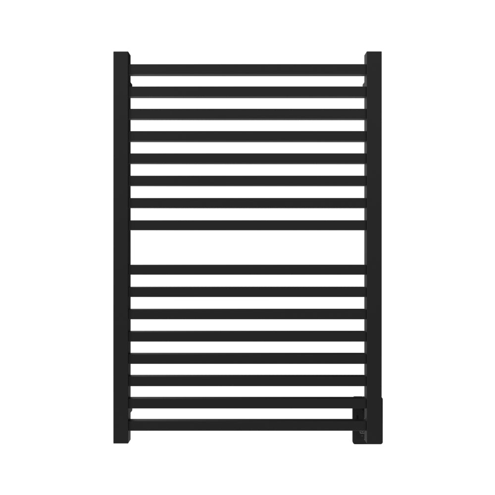 Amba Quadro Q2942 16-Bar Matte Black Hardwired Towel Warmer