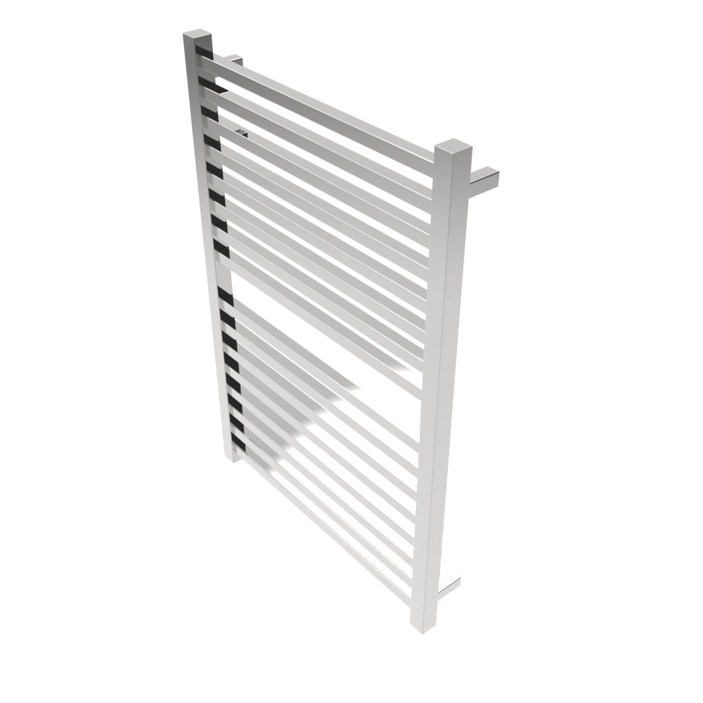 Amba Quadro Q2942 16-Bar Polished Stainless Steel Hardwired Towel Warmer