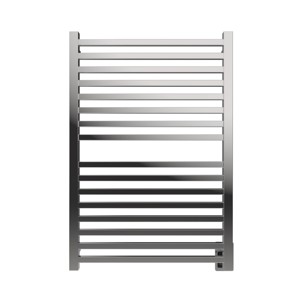 Amba Quadro Q2942 16-Bar Polished Stainless Steel Hardwired Towel Warmer