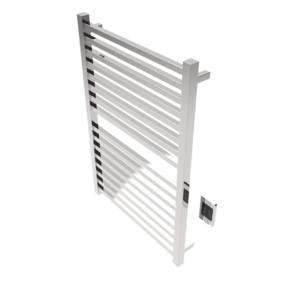 Amba Quadro Q2942 16-Bar Polished Stainless Steel Hardwired Towel Warmer