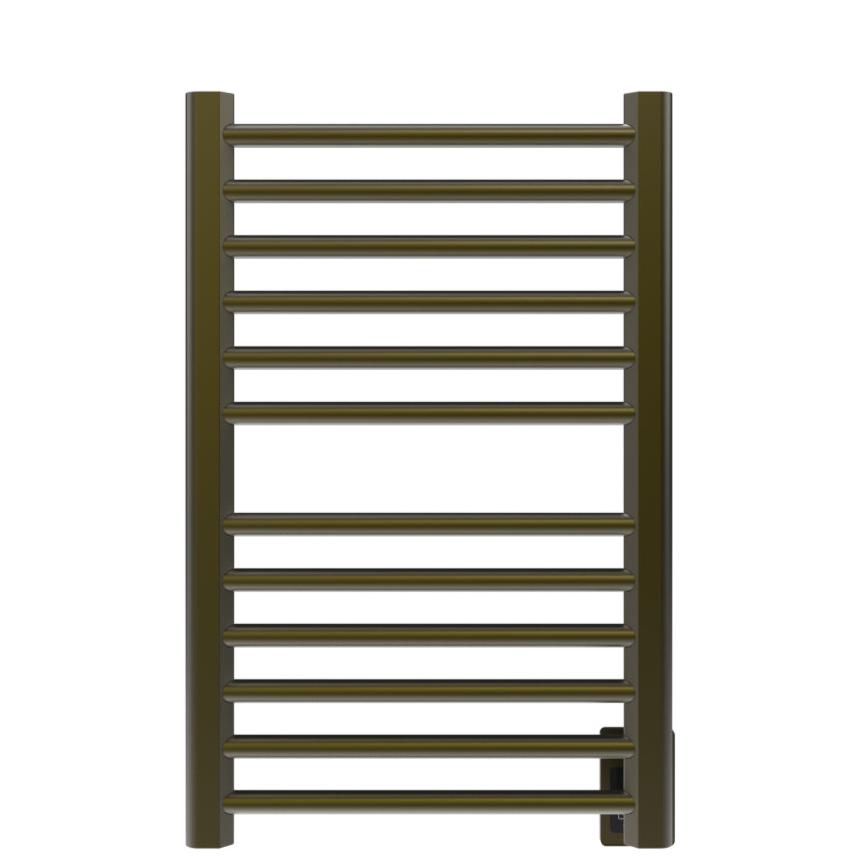 Amba Sirio S2132 12-Bar Brushed Bronze Hardwired Towel Warmer