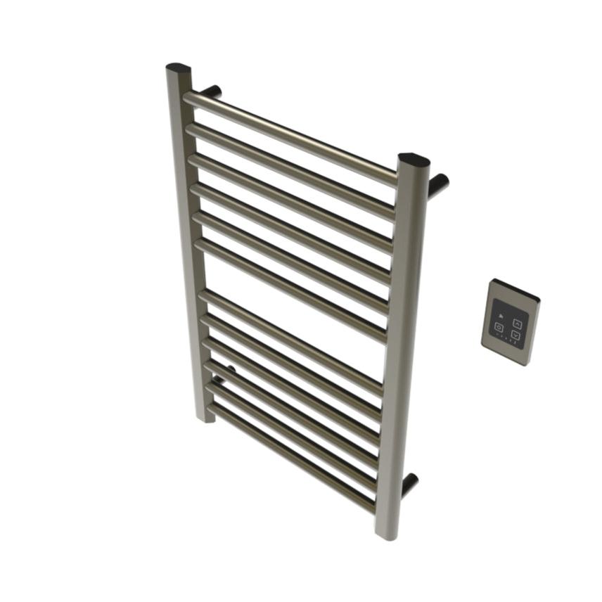 Amba Sirio S2132 12-Bar Brushed Bronze Hardwired Towel Warmer