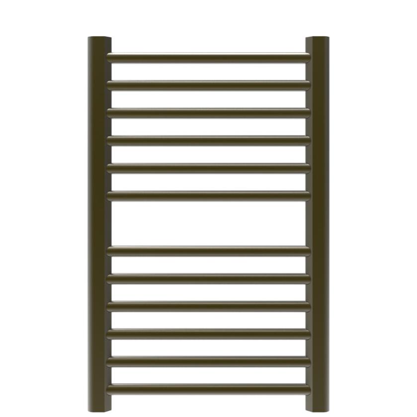 Amba Sirio S2132 12-Bar Brushed Bronze Hardwired Towel Warmer