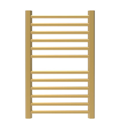 Amba Sirio S2132 12-Bar Satin Brass Hardwired Towel Warmer