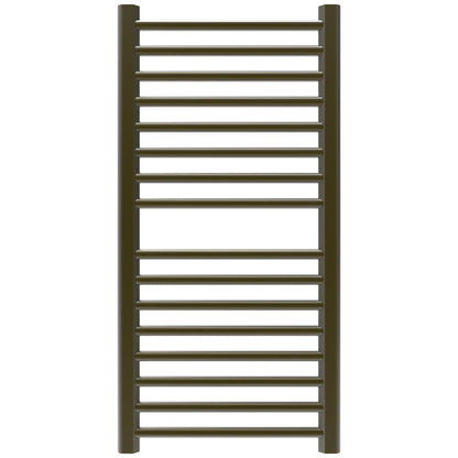 Amba Sirio S2142 16-Bar Brushed Bronze Hardwired Towel Warmer