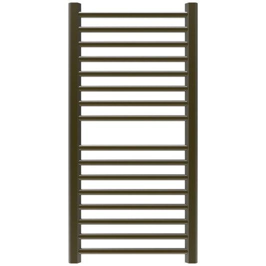 Amba Sirio S2142 16-Bar Brushed Bronze Hardwired Towel Warmer