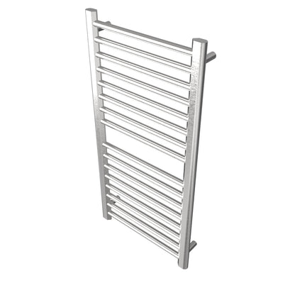 Amba Sirio S2142 16-Bar Brushed Stainless Steel Hardwired Towel Warmer