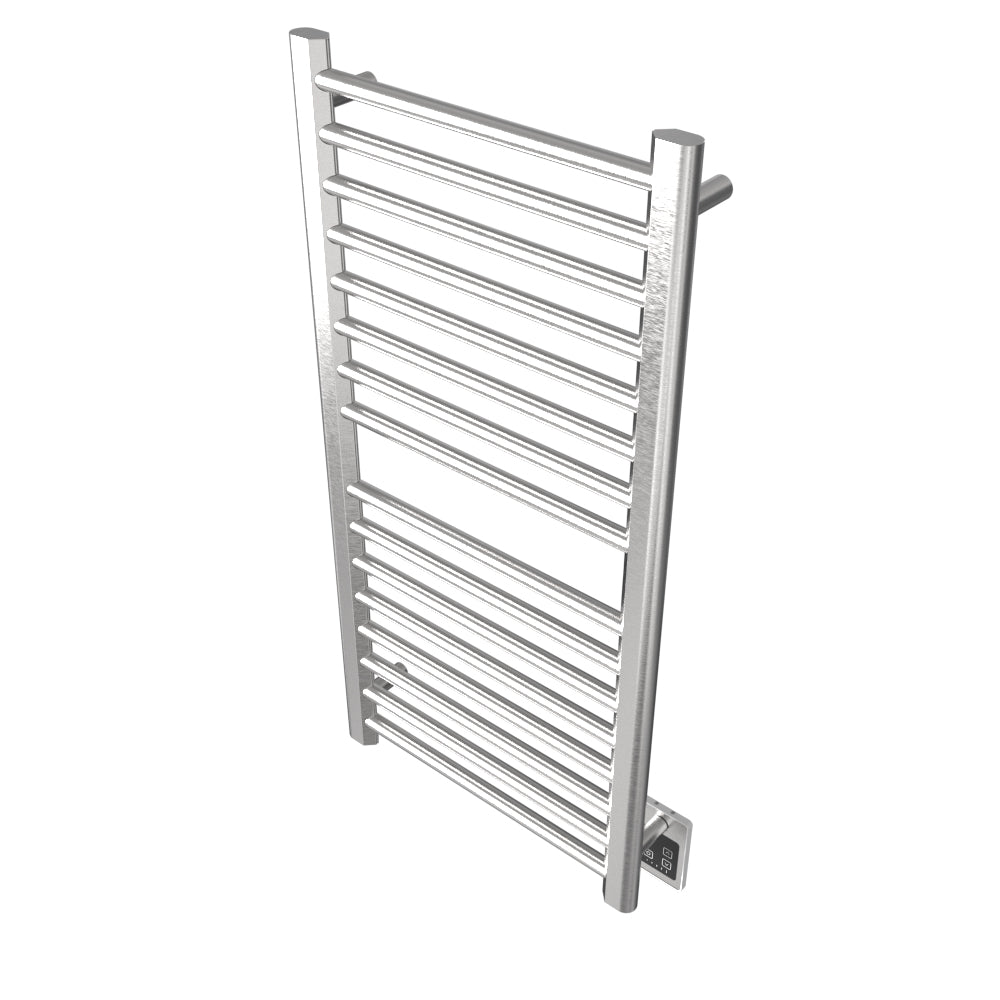 Amba Sirio S2142 16-Bar Brushed Stainless Steel Hardwired Towel Warmer