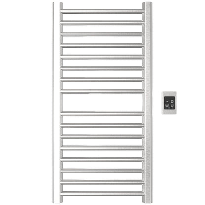 Amba Sirio S2142 16-Bar Brushed Stainless Steel Hardwired Towel Warmer