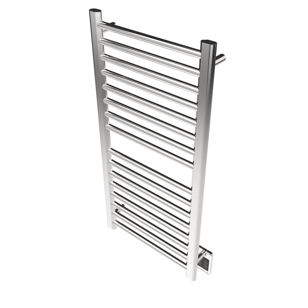 Amba Sirio S2142 16-Bar Polished Stainless Steel Hardwired Towel Warmer