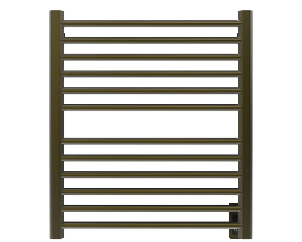 Amba Sirio S2932 12-Bar Brushed Bronze Hardwired Towel Warmer