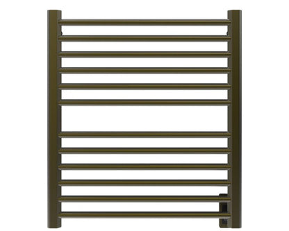 Amba Sirio S2932 12-Bar Brushed Bronze Hardwired Towel Warmer