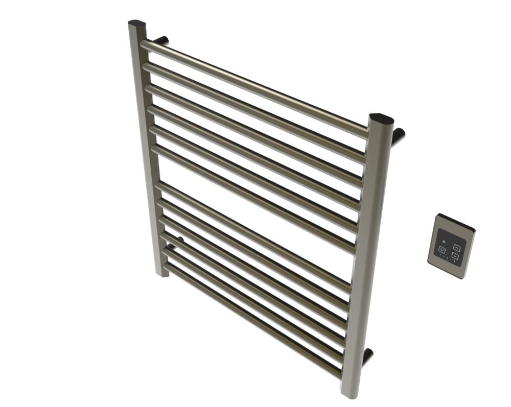 Amba Sirio S2932 12-Bar Brushed Bronze Hardwired Towel Warmer