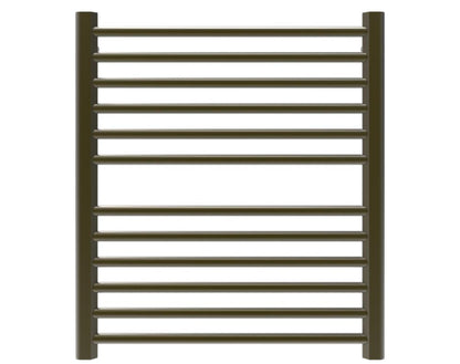 Amba Sirio S2932 12-Bar Brushed Bronze Hardwired Towel Warmer