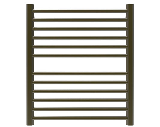 Amba Sirio S2932 12-Bar Brushed Bronze Hardwired Towel Warmer