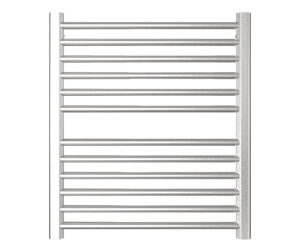 Amba Sirio S2932 12-Bar Brushed Stainless Steel Hardwired Towel Warmer