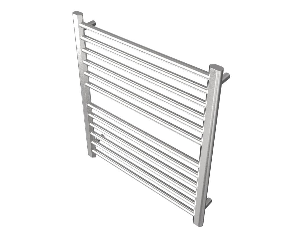 Amba Sirio S2932 12-Bar Brushed Stainless Steel Hardwired Towel Warmer