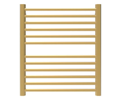 Amba Sirio S2932 12-Bar Satin Brass Hardwired Towel Warmer