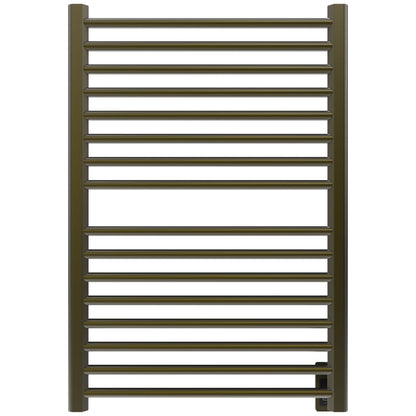 Amba Sirio S2942 16-Bar Brushed Bronze Hardwired Towel Warmer