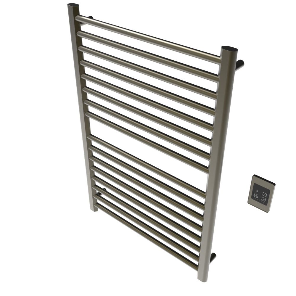 Amba Sirio S2942 16-Bar Brushed Bronze Hardwired Towel Warmer