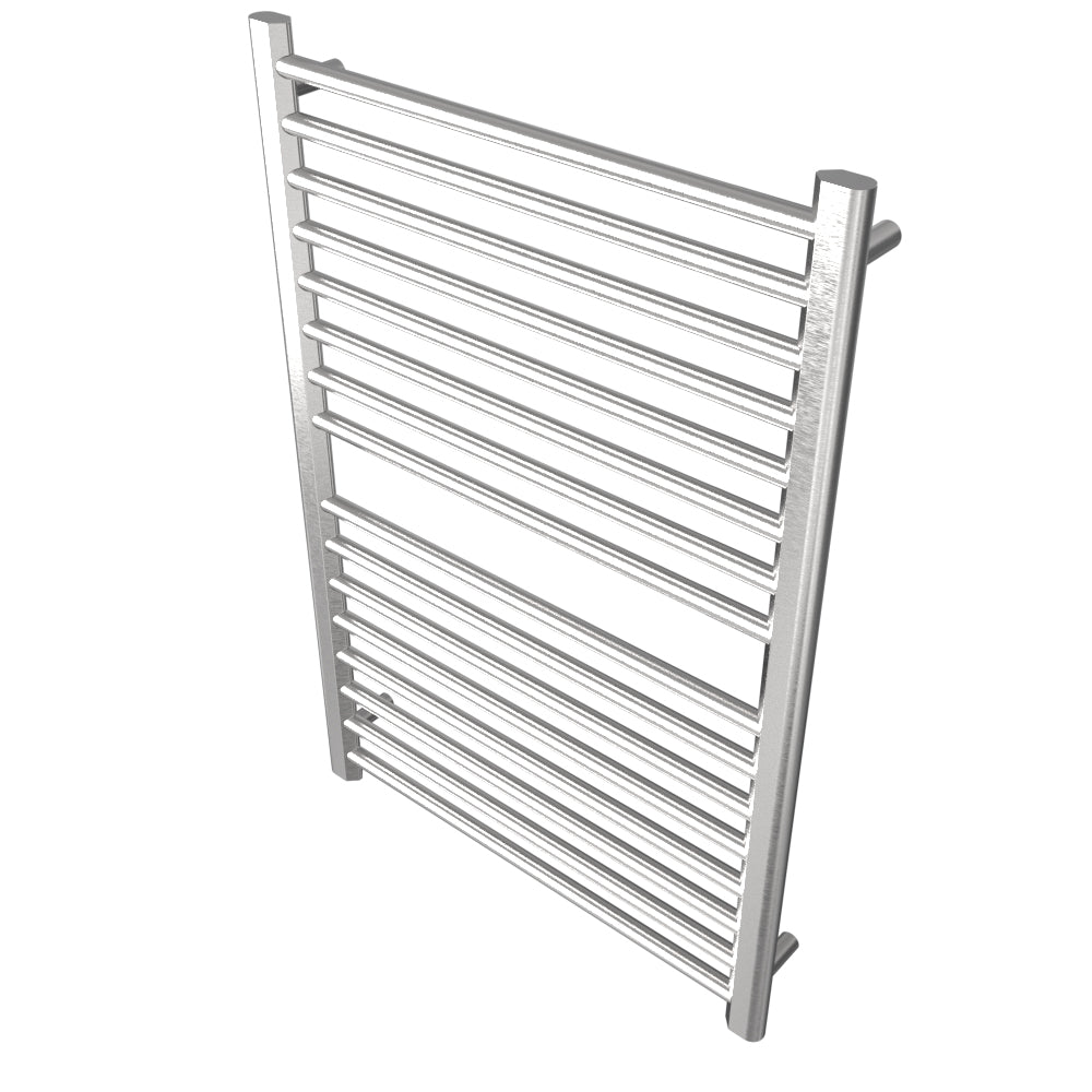 Amba Sirio S2942 16-Bar Brushed Stainless Steel Hardwired Towel Warmer