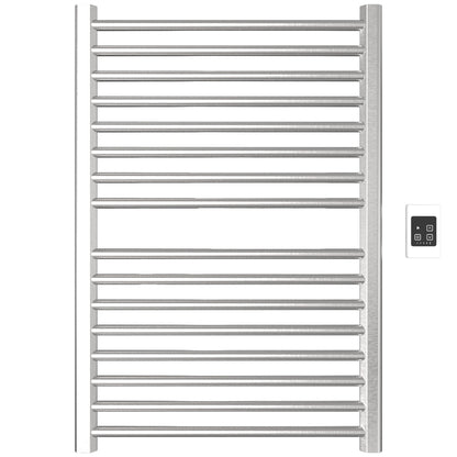 Amba Sirio S2942 16-Bar Brushed Stainless Steel Hardwired Towel Warmer