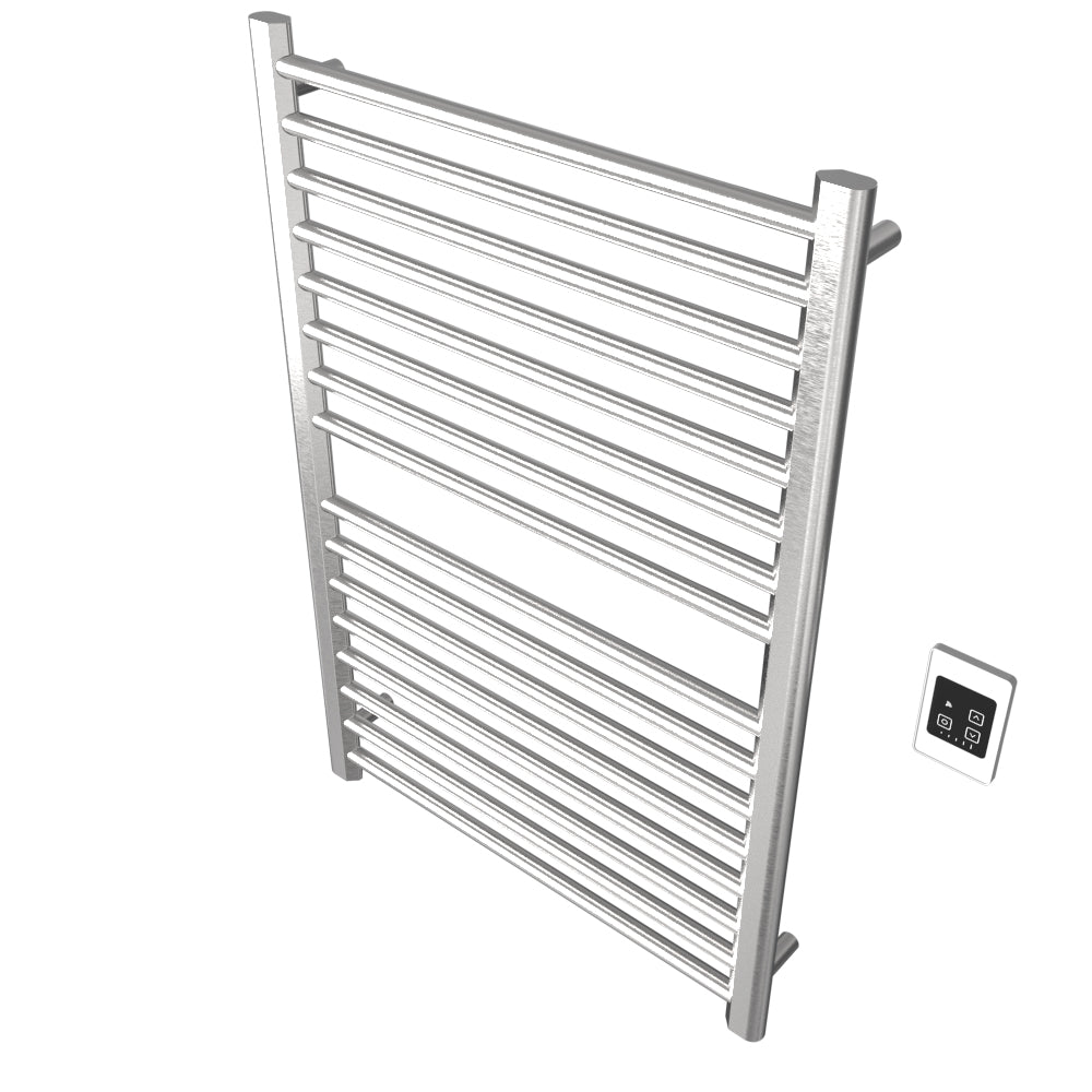 Amba Sirio S2942 16-Bar Brushed Stainless Steel Hardwired Towel Warmer