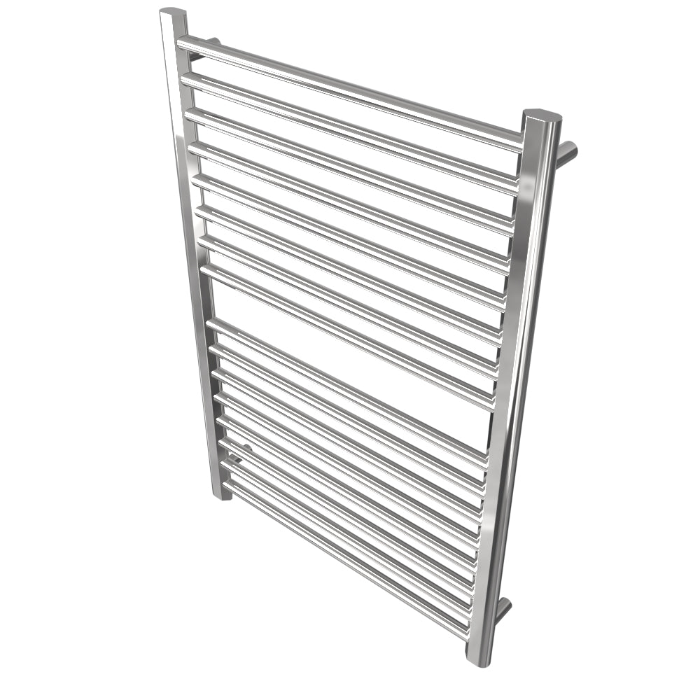 Amba Sirio S2942 16-Bar Polished Stainless Steel Hardwired Towel Warmer