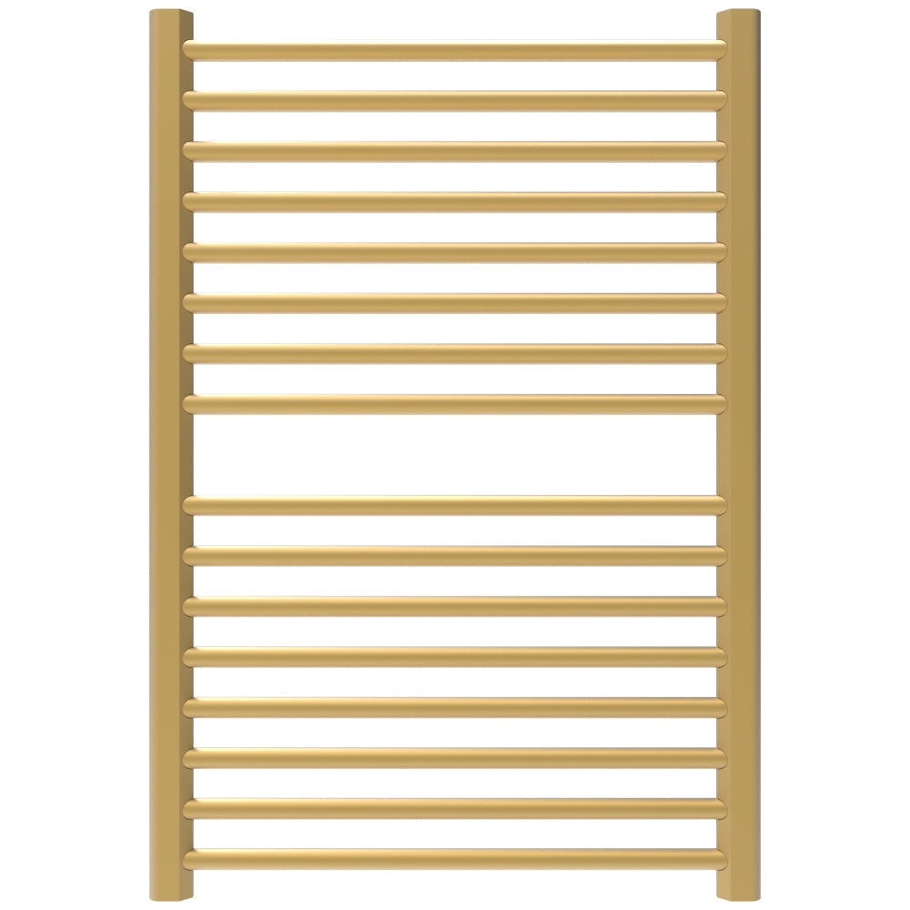 Amba Sirio S2942 16-Bar Satin Brass Hardwired Towel Warmer