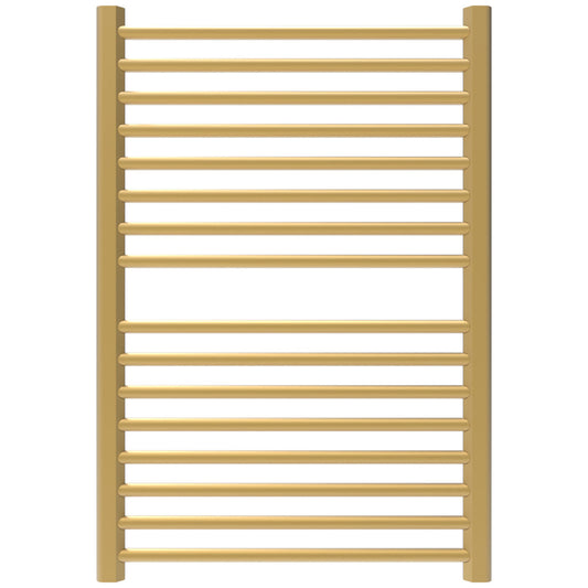 Amba Sirio S2942 16-Bar Satin Brass Hardwired Towel Warmer