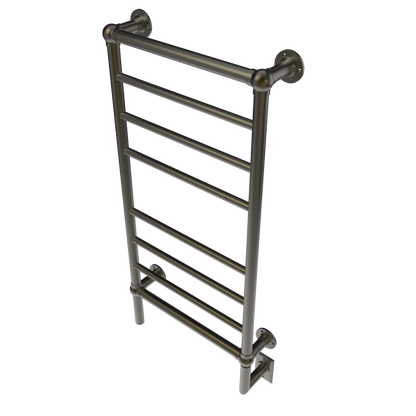 Amba Traditional 21" 8-Bar Brushed Bronze Hardwired Towel Warmer