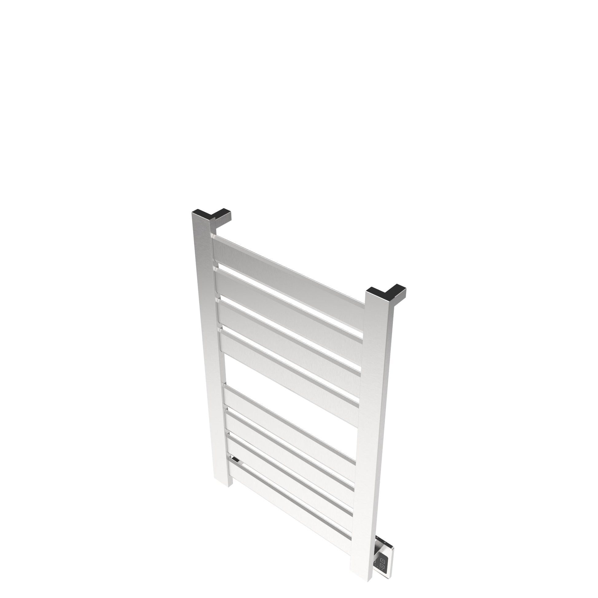 Amba Vega V2337 8-Panel Brushed Stainless Steel Hardwired Towel Warmer