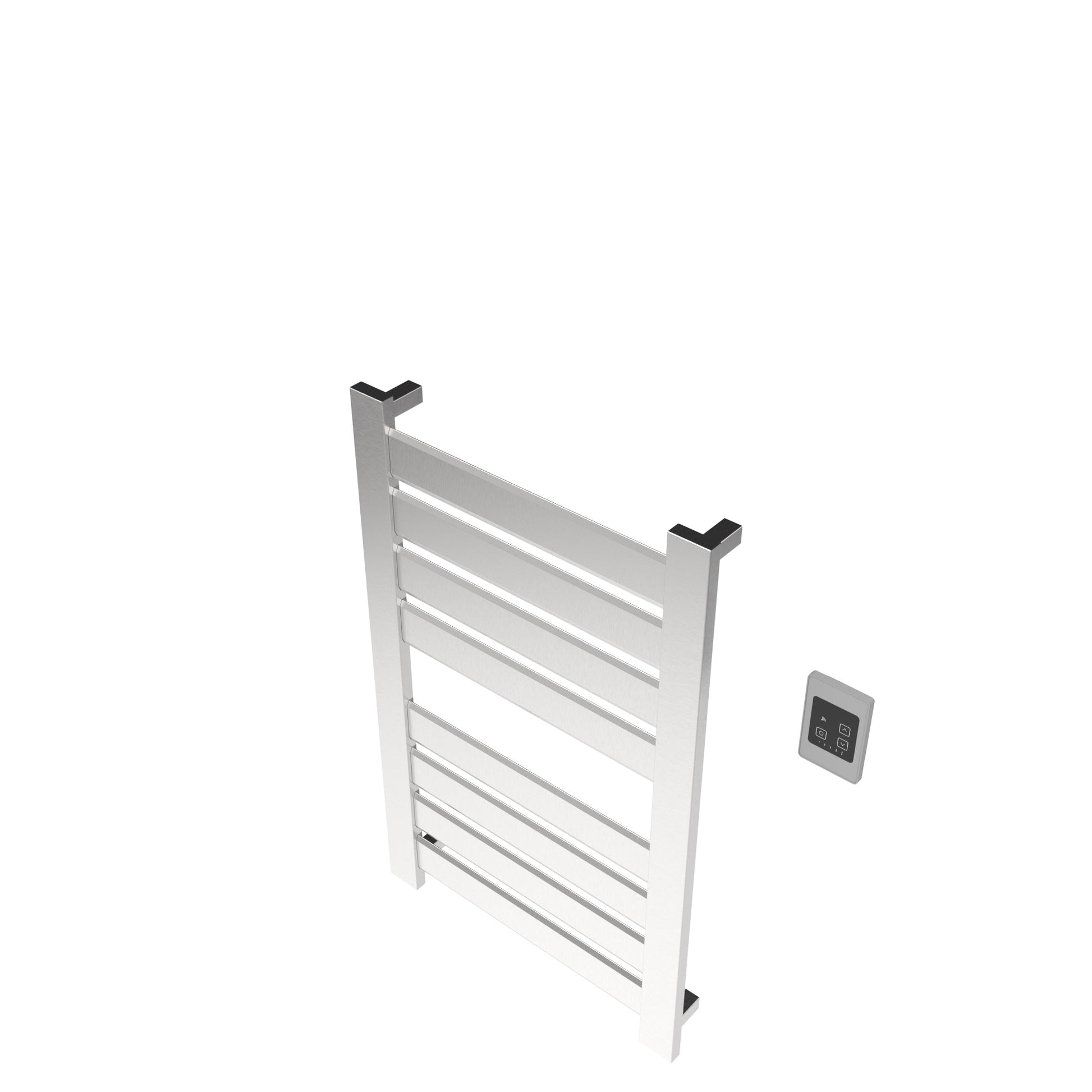 Amba Vega V2337 8-Panel Brushed Stainless Steel Hardwired Towel Warmer