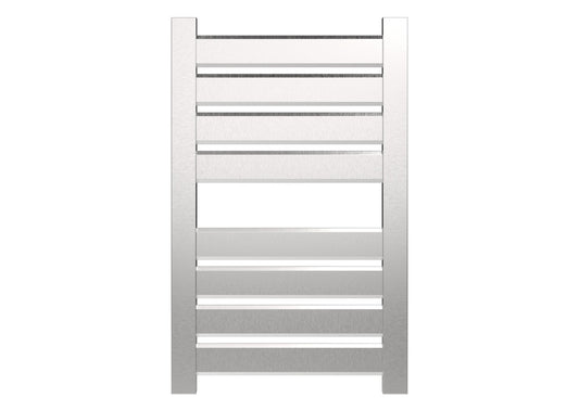 Amba Vega V2337 8-Panel Brushed Stainless Steel Hardwired Towel Warmer