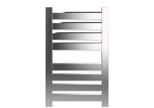 Amba Vega V2337 8-Panel Polished Stainless Steel Hardwired Towel Warmer