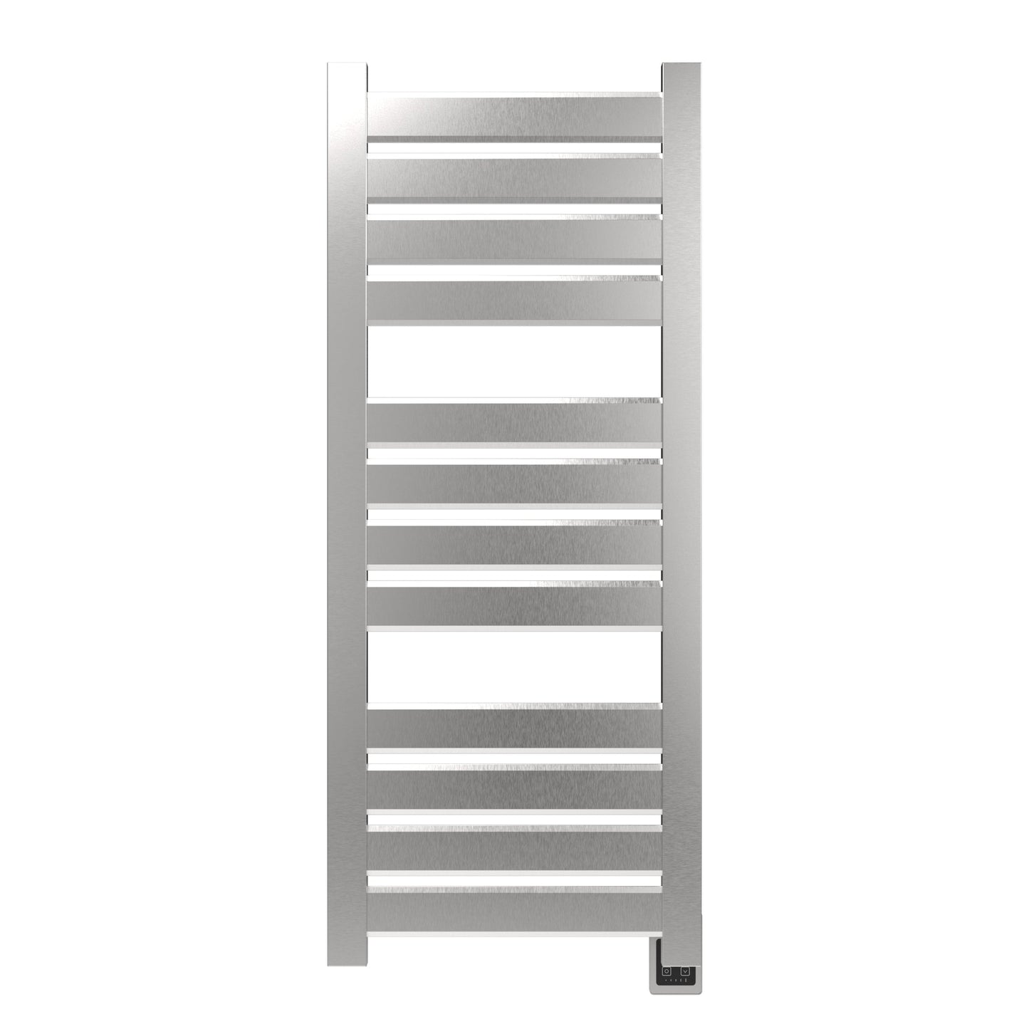 Amba Vega V2356 12-Panel Brushed Stainless Steel Hardwired Towel Warmer