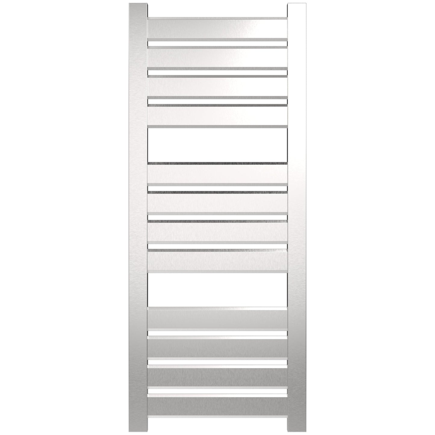 Amba Vega V2356 12-Panel Brushed Stainless Steel Hardwired Towel Warmer