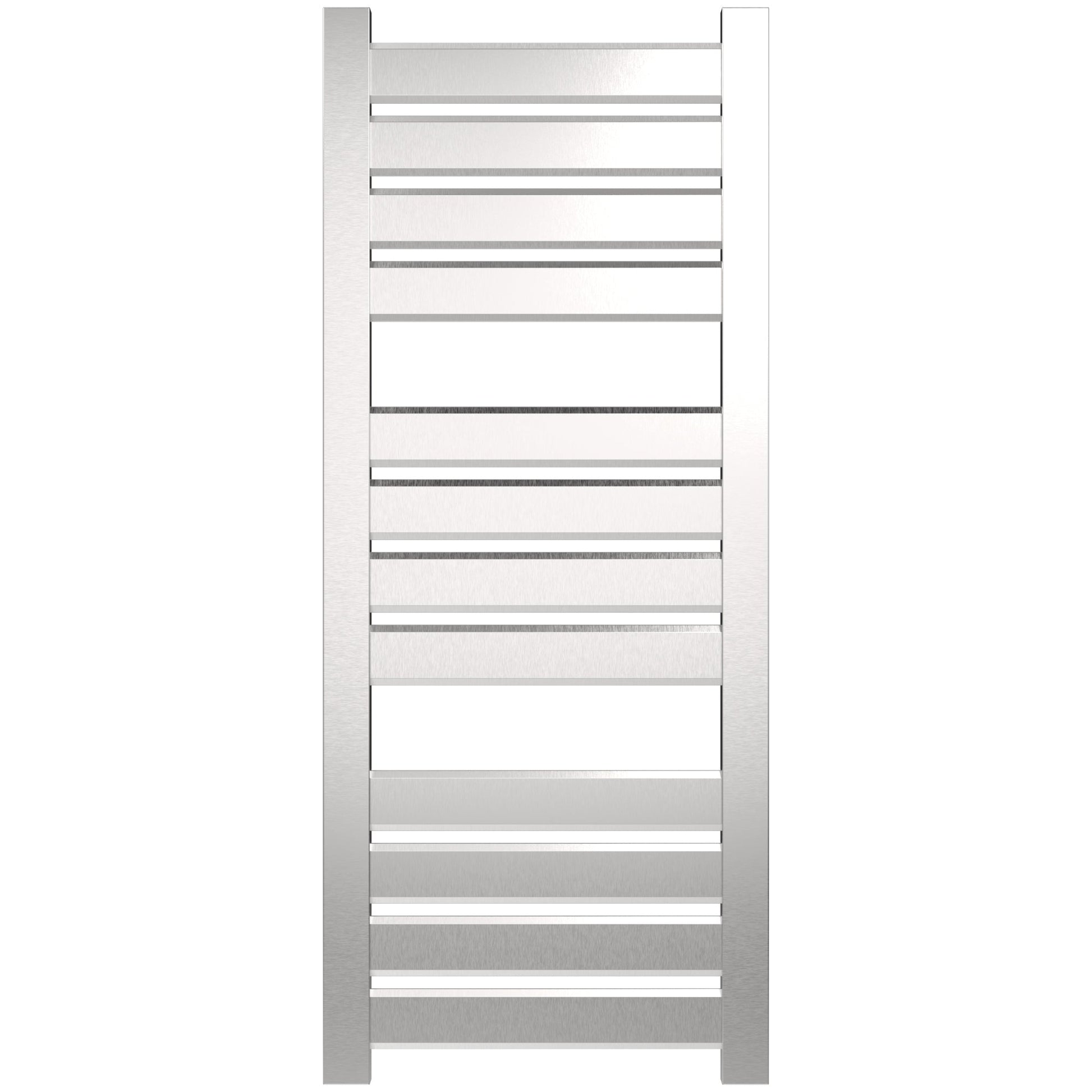 Amba Vega V2356 12-Panel Brushed Stainless Steel Hardwired Towel Warmer