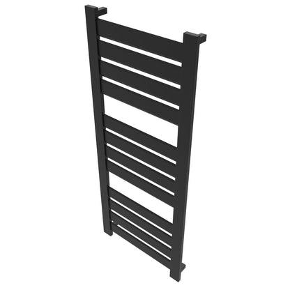 Amba Vega V2356 12-Panel Matte Black Hardwired Towel Warmer