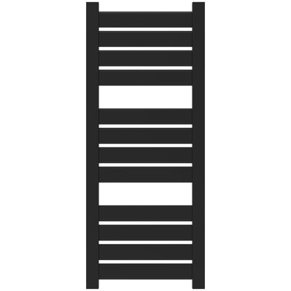 Amba Vega V2356 12-Panel Matte Black Hardwired Towel Warmer