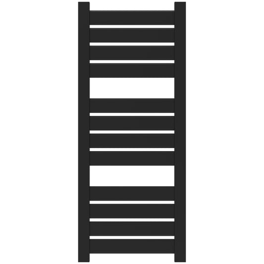 Amba Vega V2356 12-Panel Matte Black Hardwired Towel Warmer