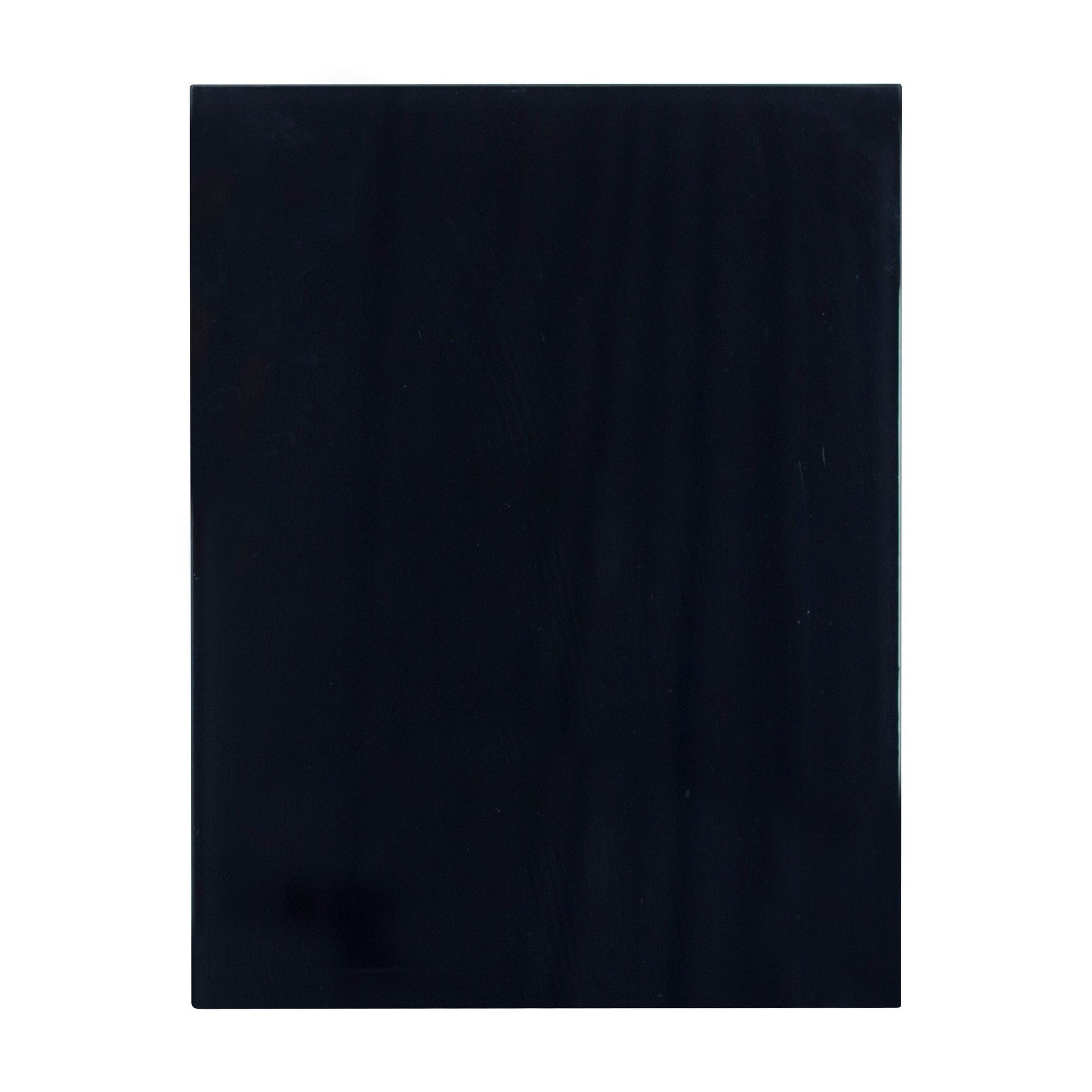 American Imaginations AI-12734 14" Black Rectangular Countertop Modern Glass Top