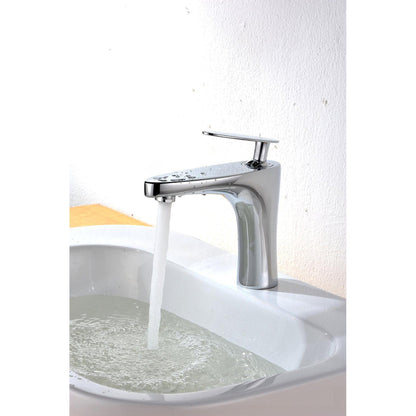 American Imaginations AI-12935 17" White Round Ceramic Undermount Bathroom Sink Set