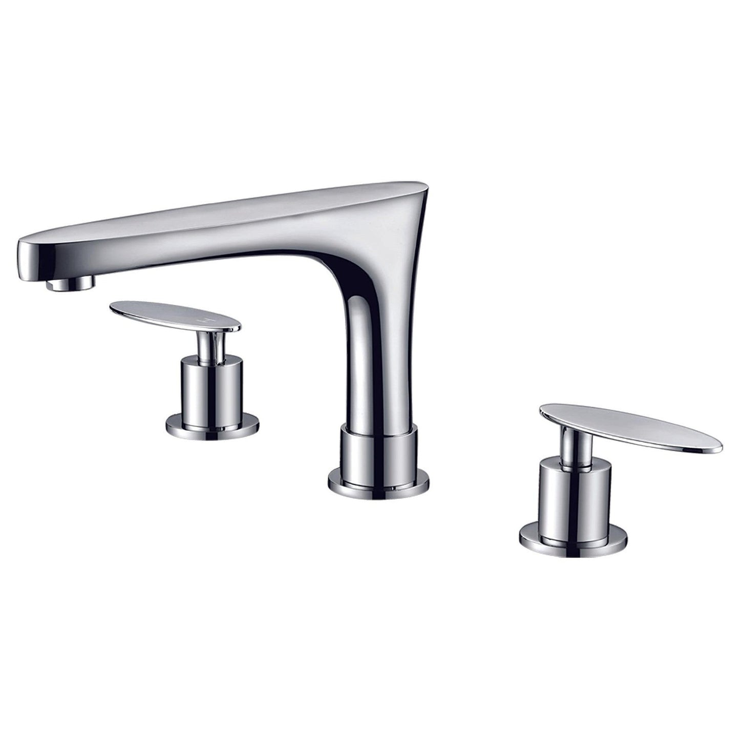 American Imaginations AI-12937 17" White Round Ceramic Undermount Bathroom Sink Set
