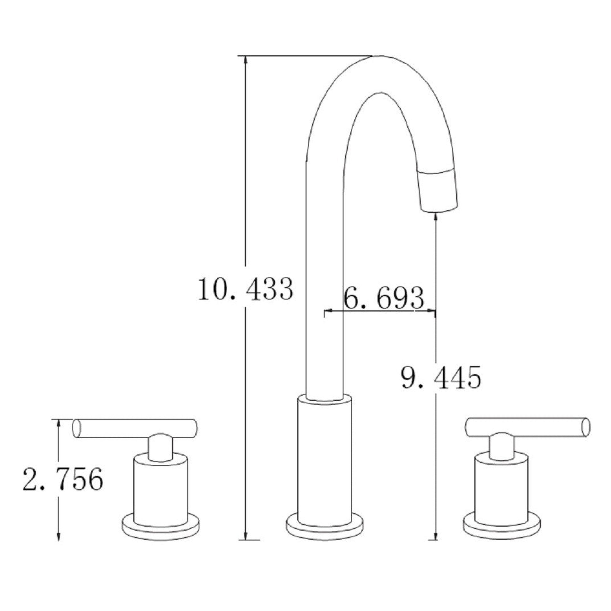 American Imaginations AI-12983 18" White Rectangular Ceramic Undermount Bathroom Sink Set