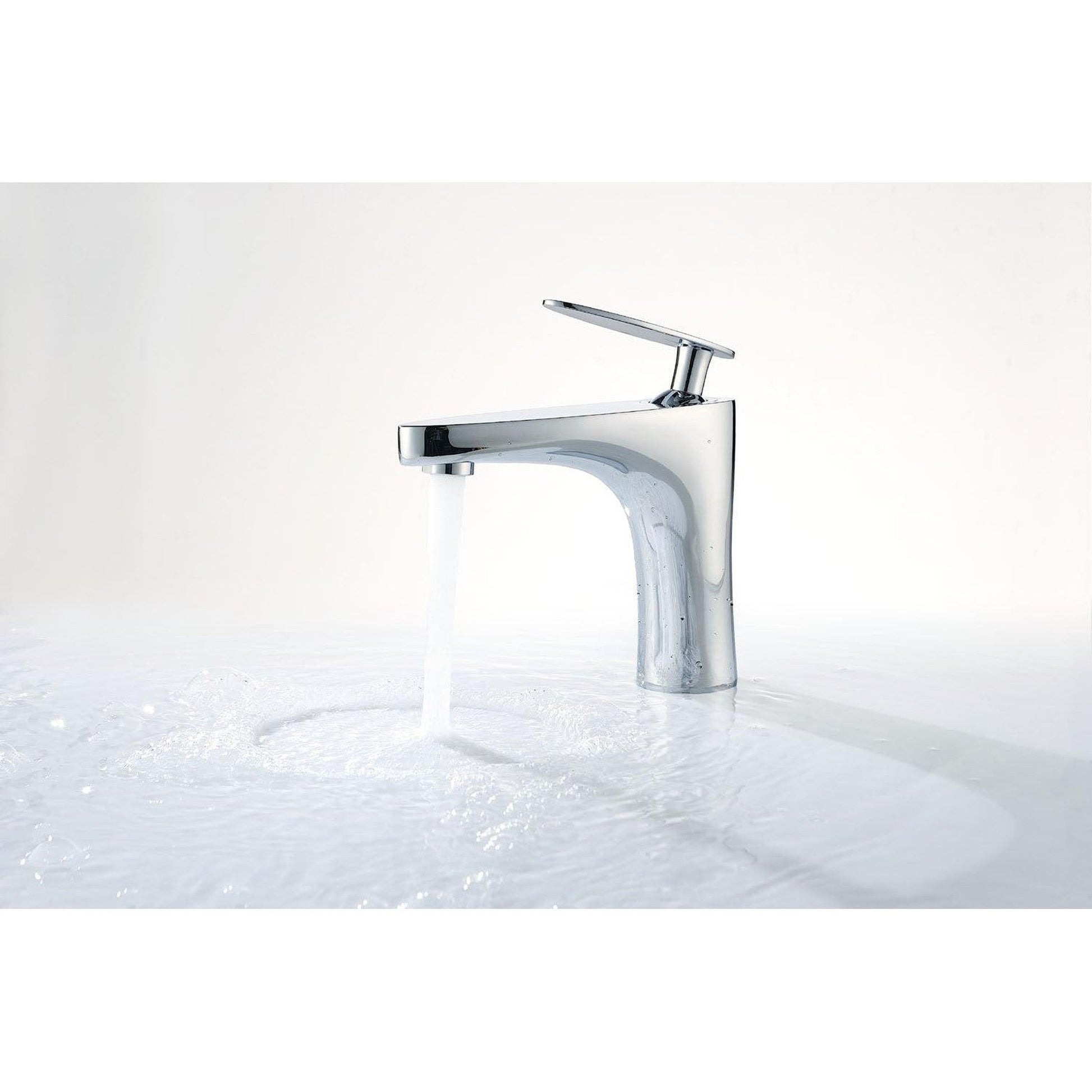 American Imaginations AI-13085 18" Biscuit Rectangular Ceramic Undermount Bathroom Sink Set