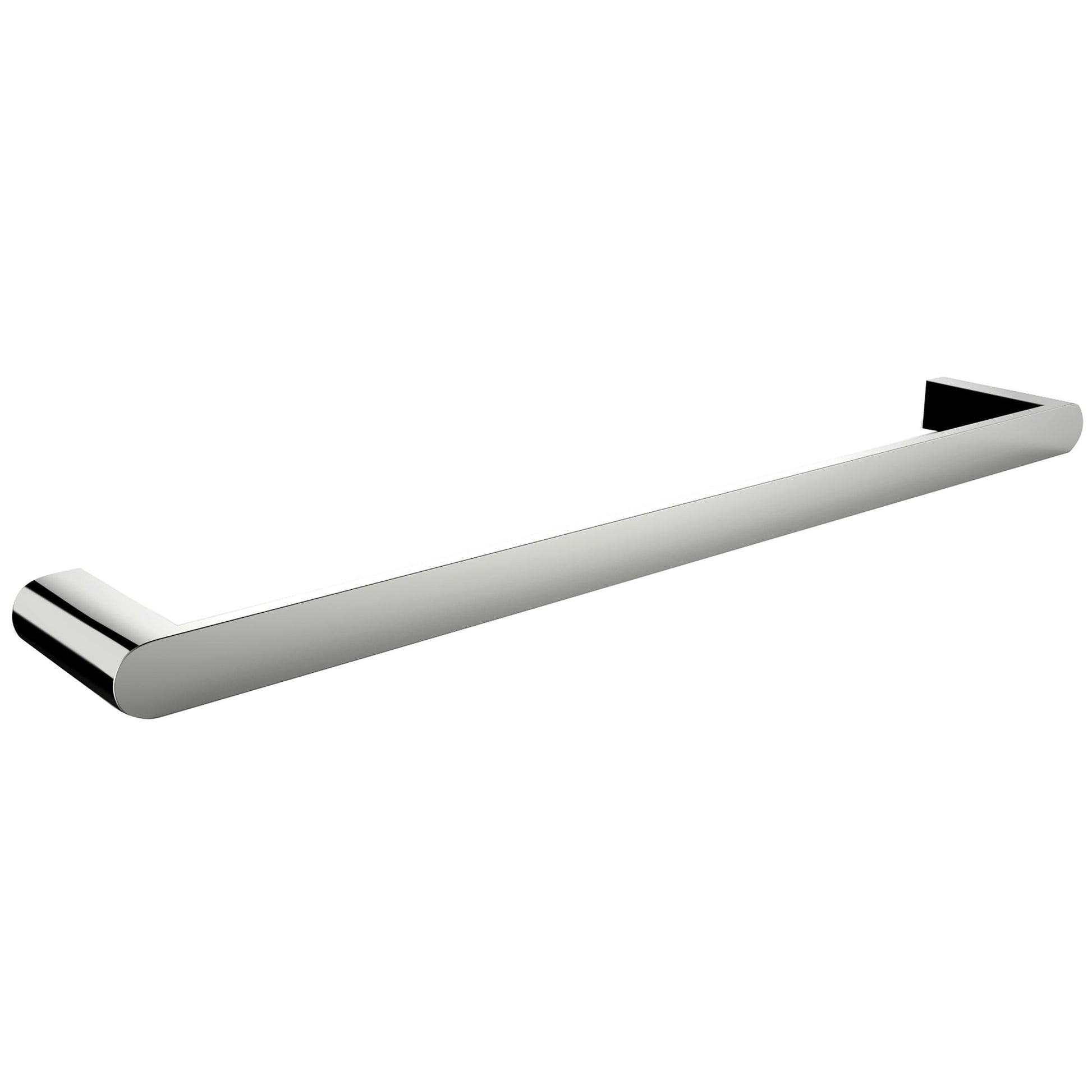 American Imaginations AI-13341 24" Chrome Rectangular Wall Mount Modern Bathroom Accessory Set