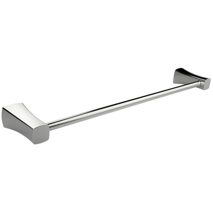 American Imaginations AI-13370 25" Chrome Rectangular Wall Mount Modern Bathroom Accessory Set