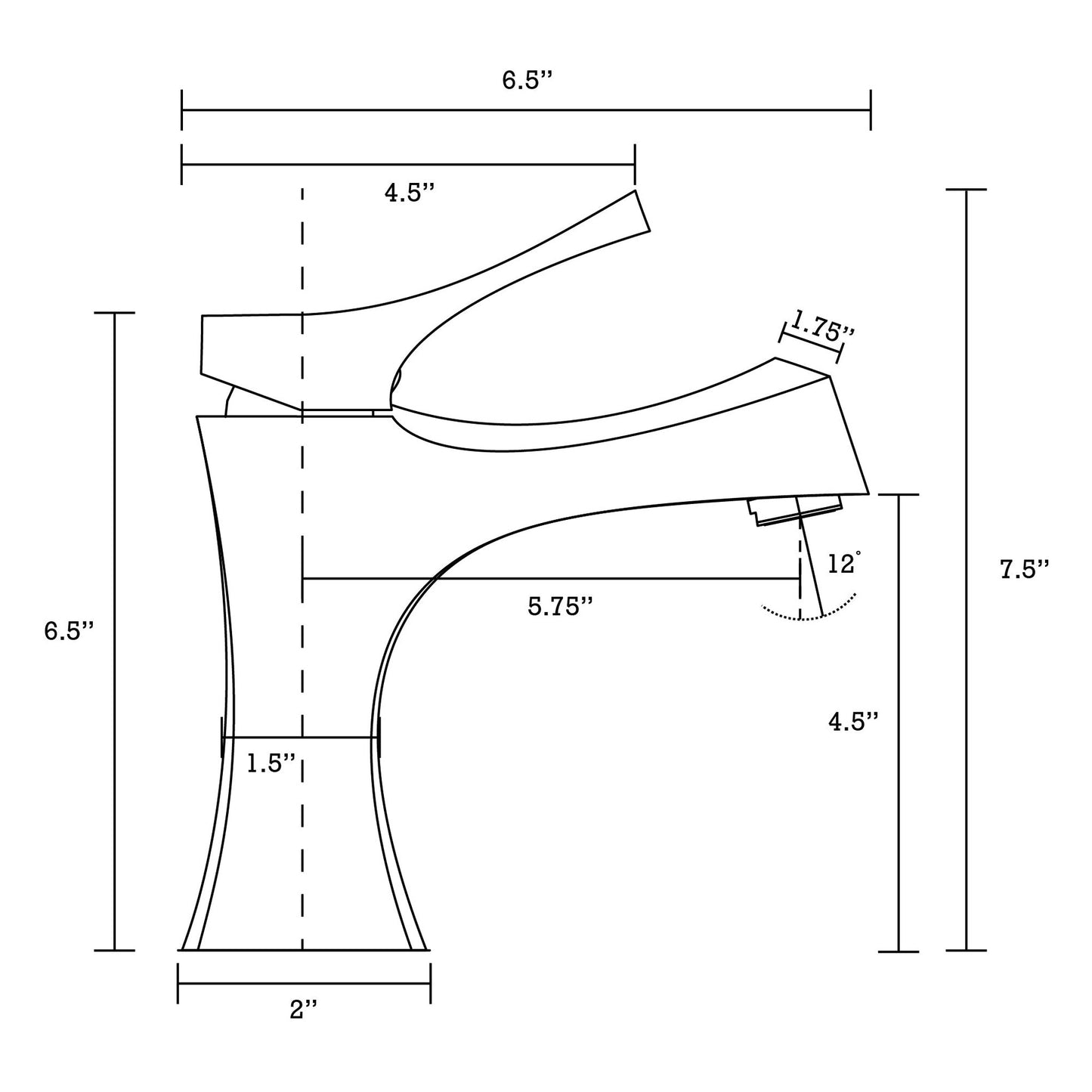 American Imaginations AI-16015 17" White Square Drop In Modern Ceramic Top Set