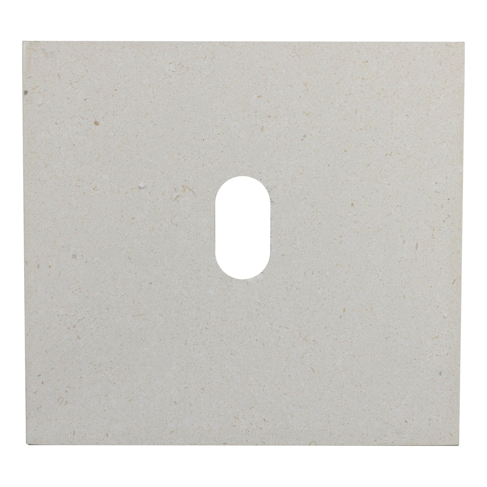 American Imaginations AI-1639 20" Beige Rectangular Countertop Transitional Stone Top
